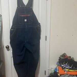 Men's Blue Denim Overalls